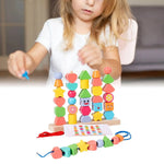 Wood Learning Blocks for Children My Store
