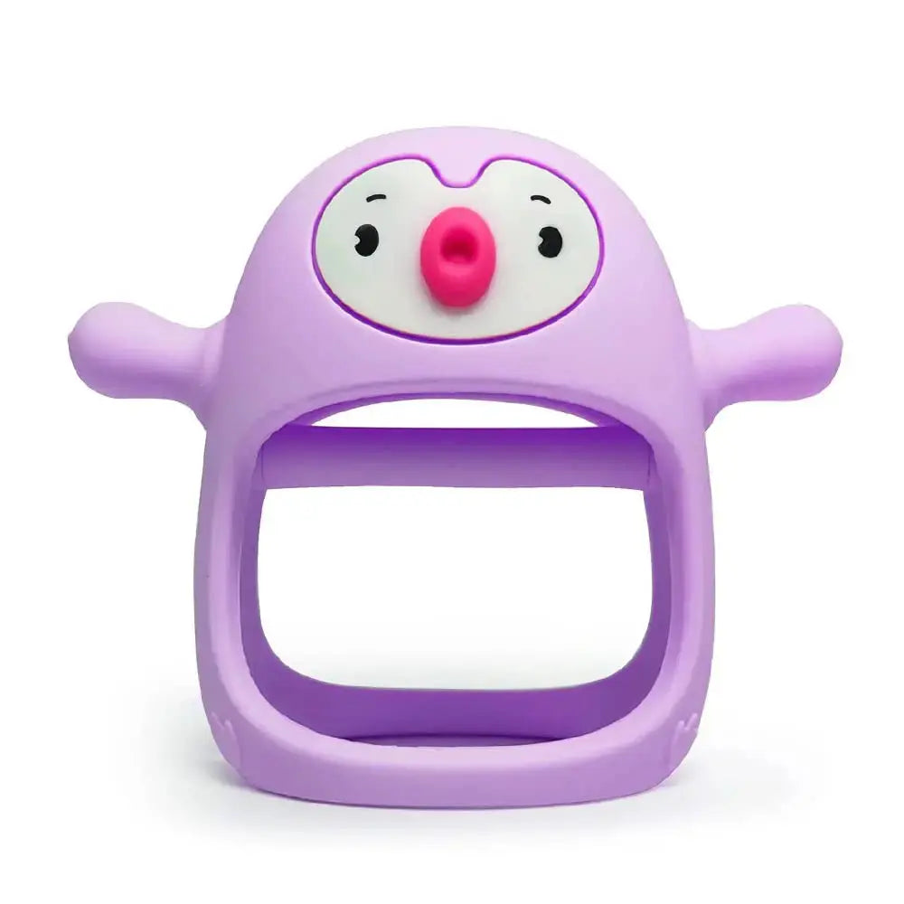 Sweet Penguin Silicone Teething Ring My Store
