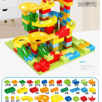 Marble Run Builder – Create Your Own Race Track with Building Blocks My Store