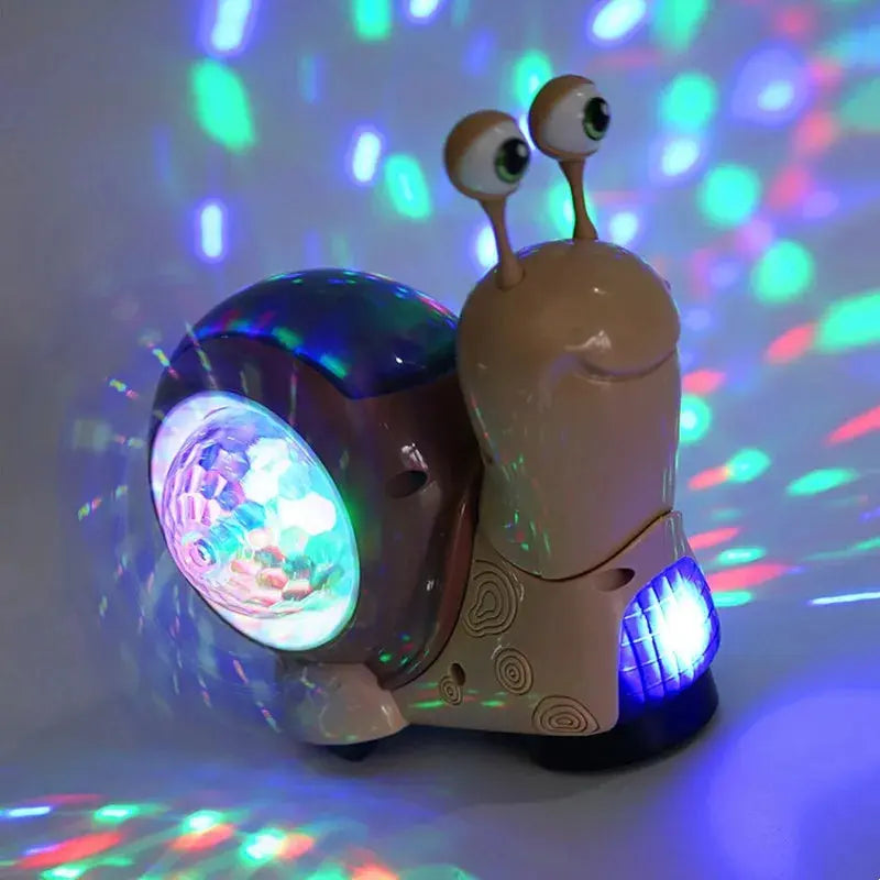 Musical Light-Up Toy Snail My Store