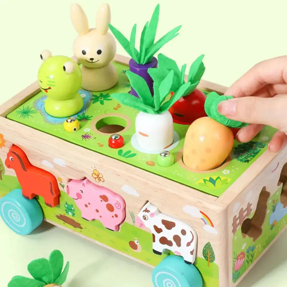 Farm Animal and Vegetable Sorting Cart My Store