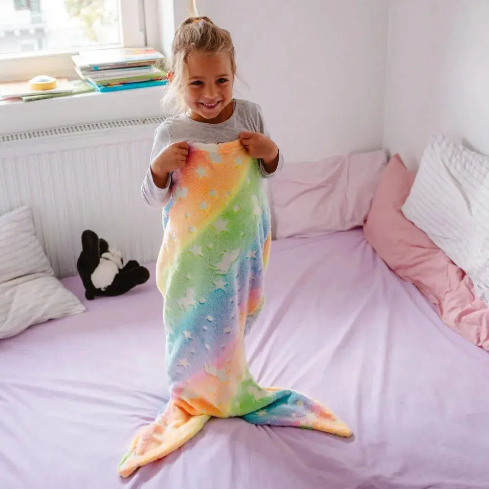 Glowing Mermaid Sleeping Bag My Store