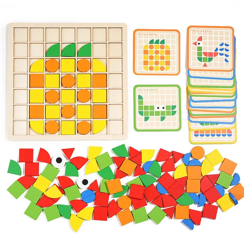 Fun and Education with a Wooden Puzzle My Store