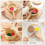 Little Chefs Wooden Play Kitchen My Store