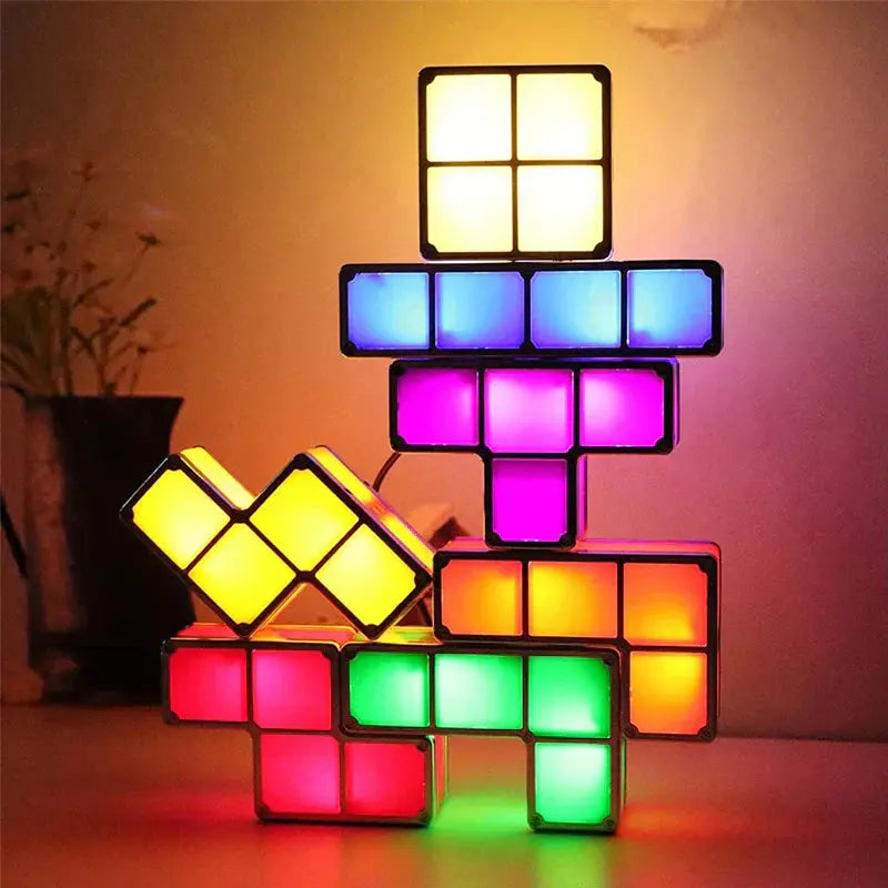 Creative Tetris Block Night Light My Store