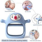 Sweet Penguin Silicone Teething Ring My Store