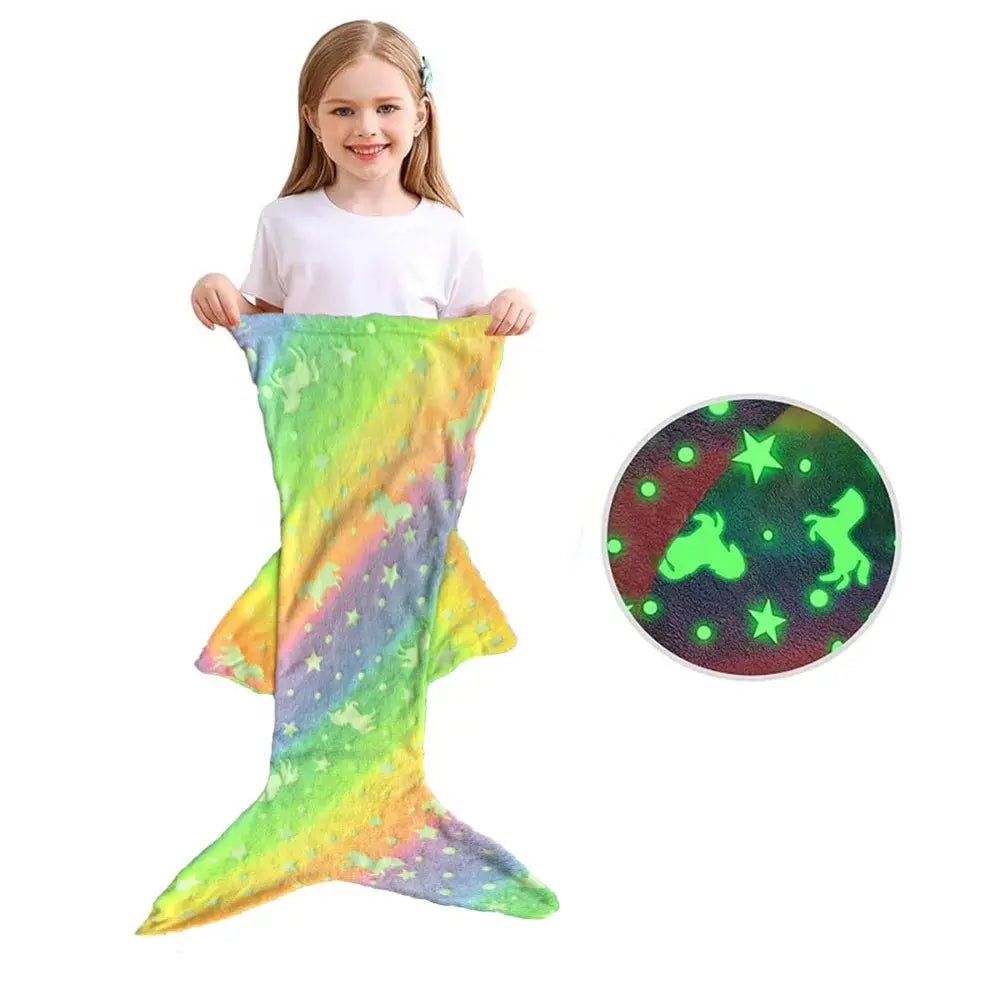 Glowing Mermaid Sleeping Bag My Store