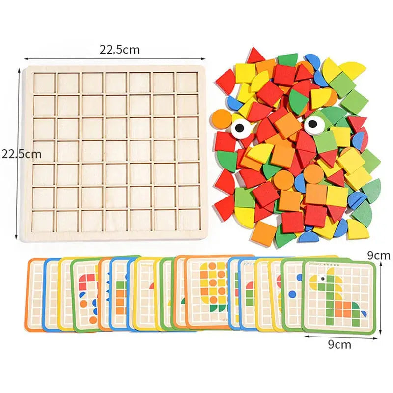 Fun and Education with a Wooden Puzzle My Store