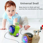 Musical Light-Up Toy Snail My Store