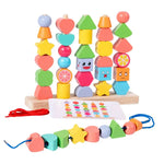 Wood Learning Blocks for Children My Store