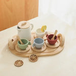 Wood and Silicone Tea Set My Store