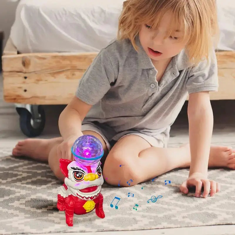 Dancing Lion Toy - Music & Light Effects My Store