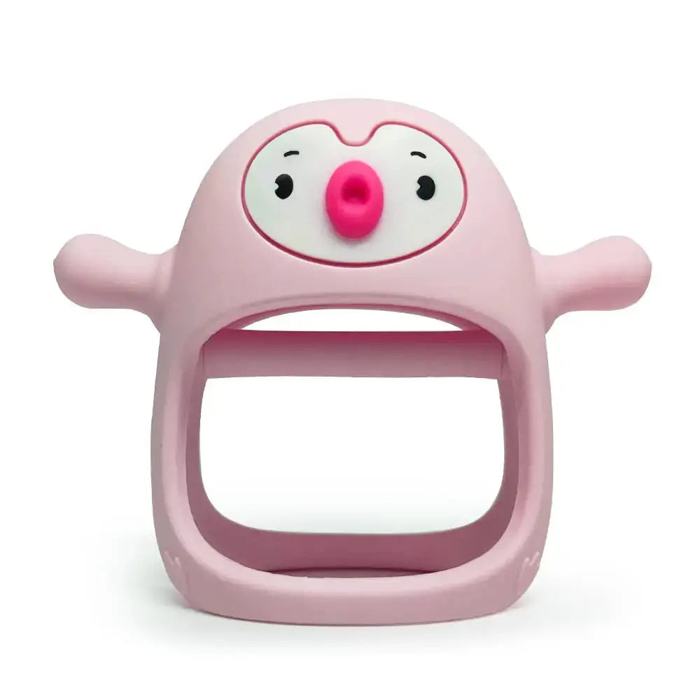 Sweet Penguin Silicone Teething Ring My Store