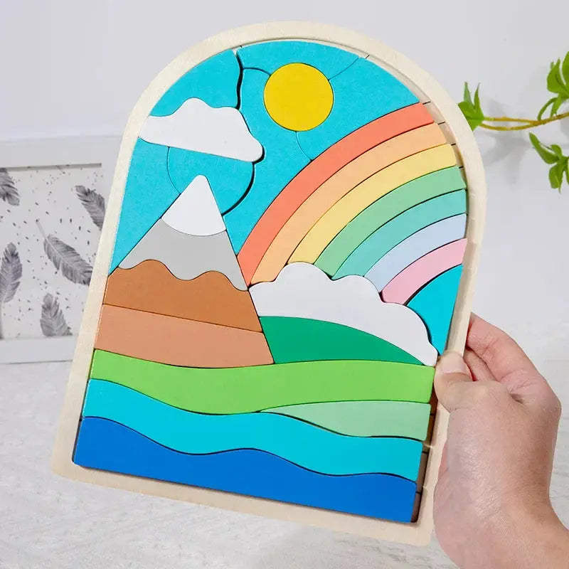 Rainbow Building Blocks My Store