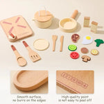 Little Chefs Wooden Play Kitchen My Store