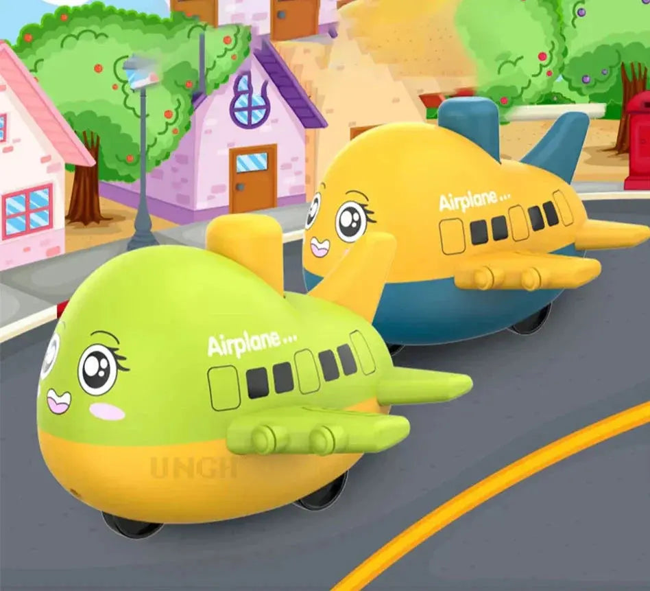 Push & Play Cartoon Plane My Store