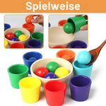 Montessori Sorting and Colour Recognition Wooden Set My Store