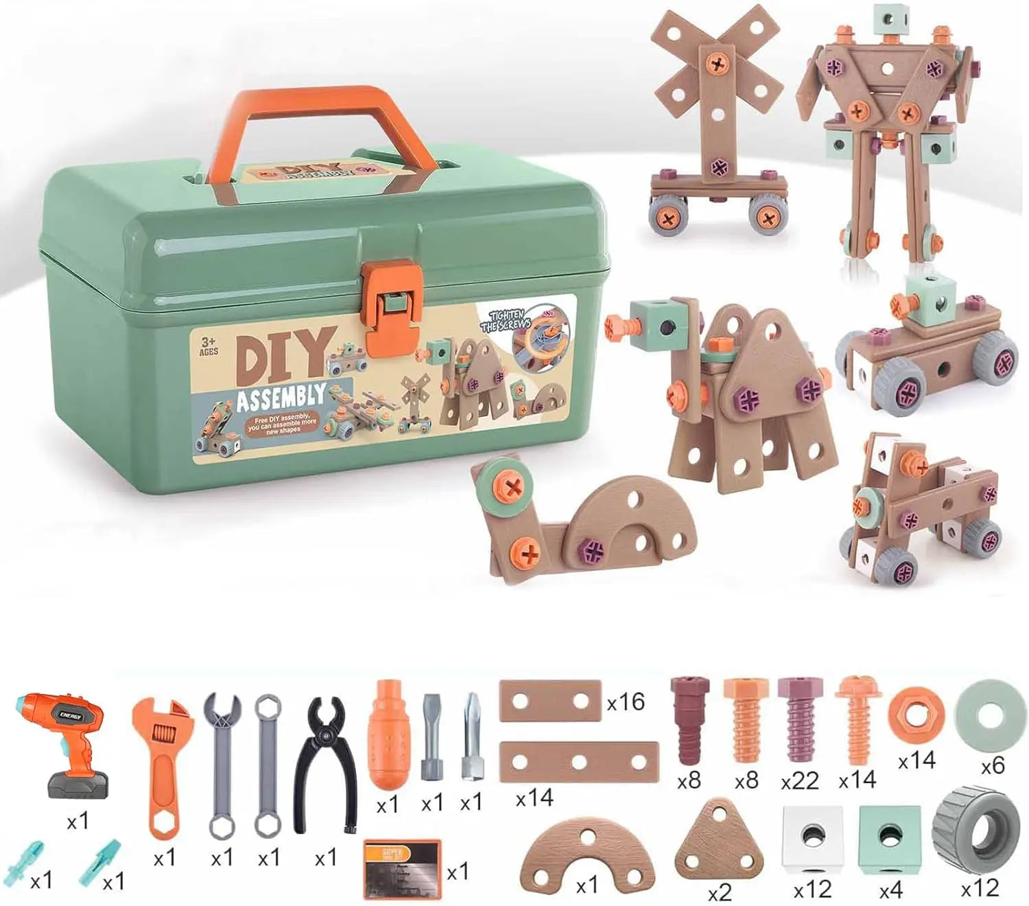 Construction Playset for Little Builders My Store