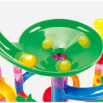Building Block Marble Run Pillar Playset My Store