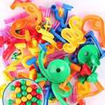 Building Block Marble Run Pillar Playset My Store