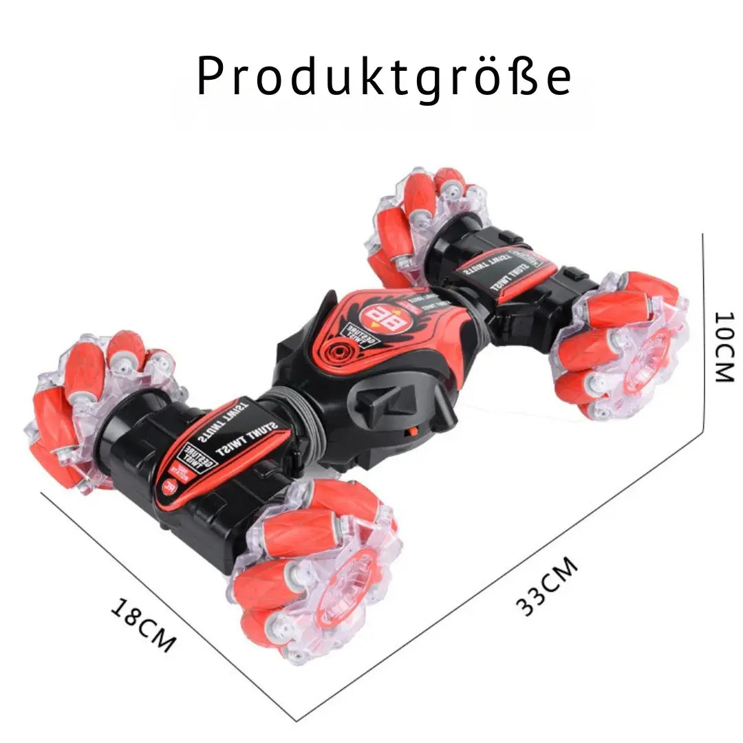 2in1 Hand-Controlled Stunt Car with Additional Remote Control My Store