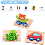 Nature Puzzle - Montessori Animal Shapes My Store