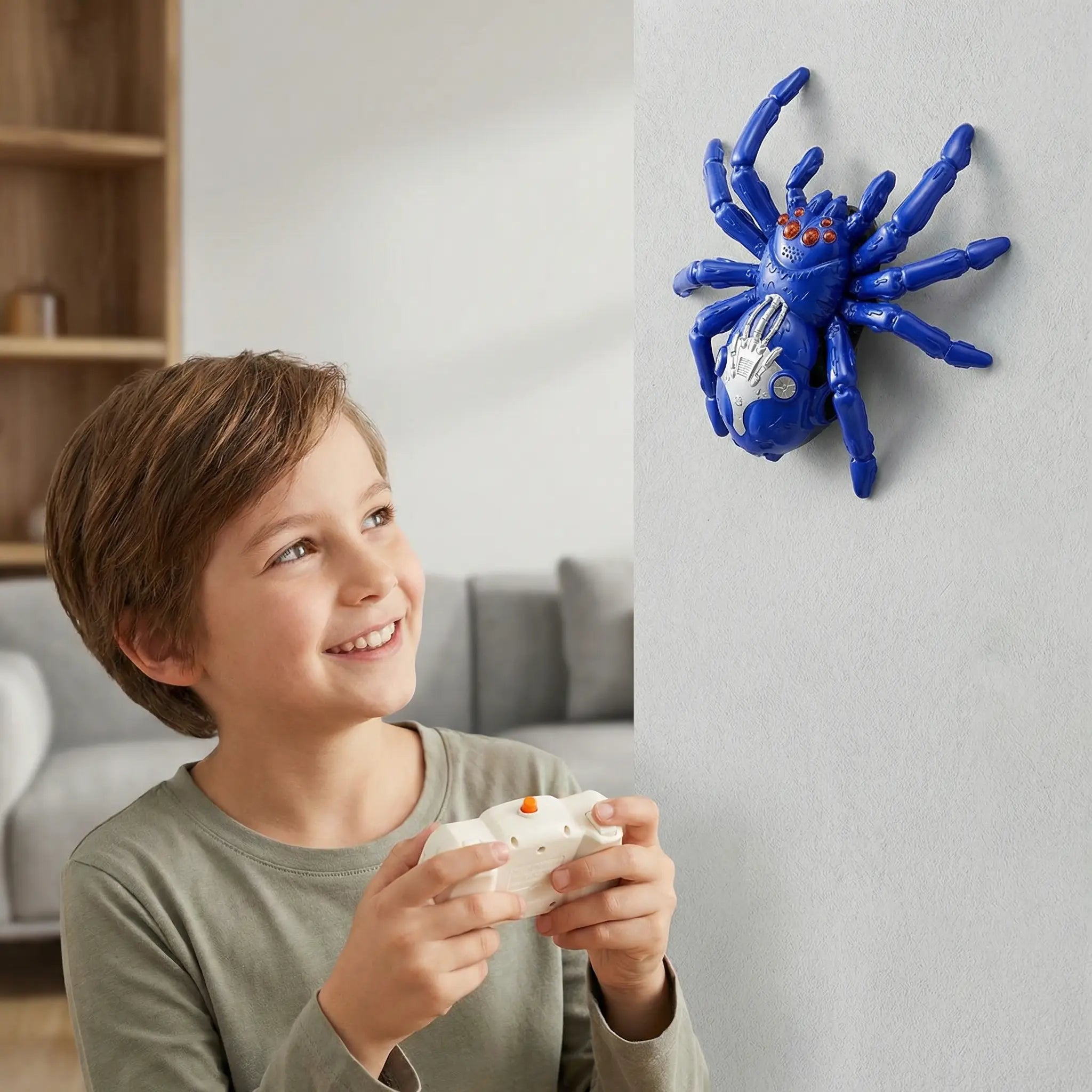 Remote-Controlled Wall-Crawling Creature – RC Spider/Lizard for Walls & Ceilings My Store