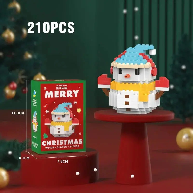 Creative Building Block Christmas Figures - Fun for the Whole Family My Store