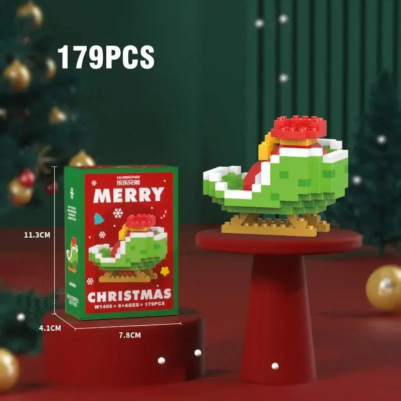 Creative Building Block Christmas Figures - Fun for the Whole Family My Store