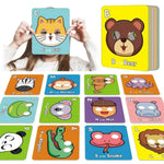 Alphabet Learning Cards with Animal Designs My Store