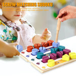 Montessori Screws, Wood, and Colour Toy My Store