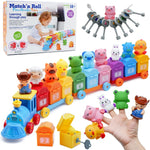 Montessori Farm Learning Train Children's Toy My Store