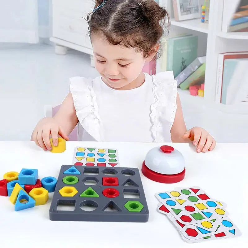 Wooden Toy for Promoting Hand-Eye Coordination – Learning Shapes My Store