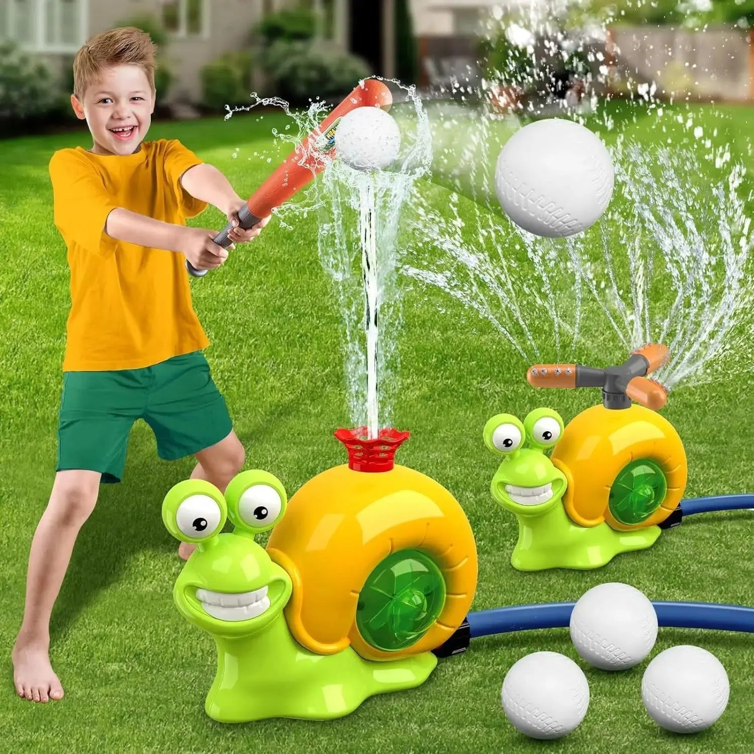 Water Sprinkler Baseball Toy My Store