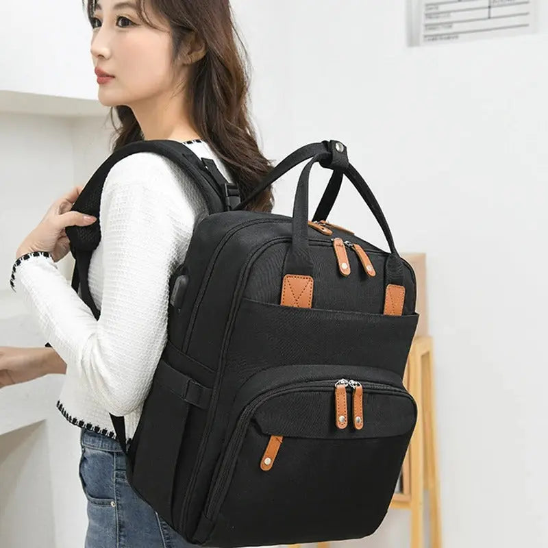 2-in-1 Baby Rucksack with Integrated Changing Mat My Store