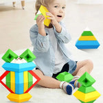 Montessori Pyramid Building Block Toy My Store