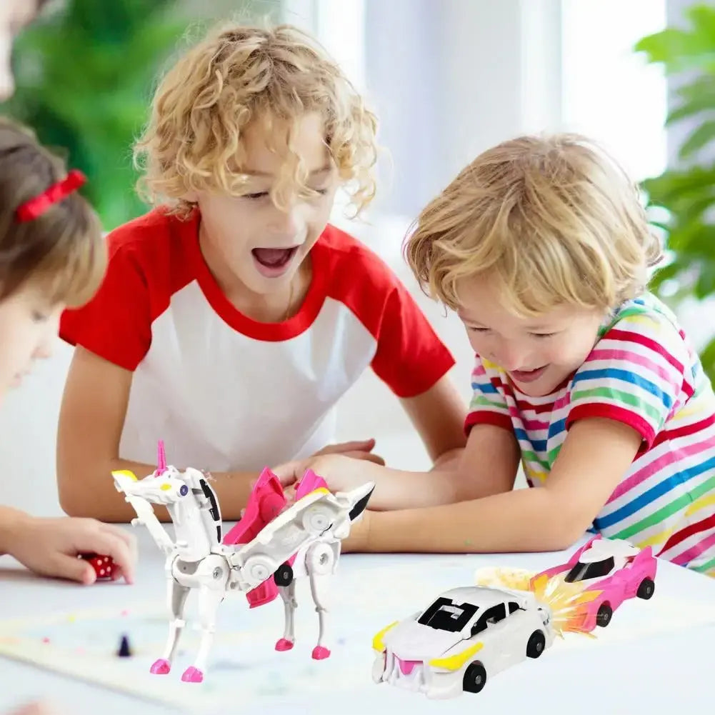 Magnetic Unicorn Transforming Cars My Store