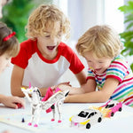 Magnetic Unicorn Transforming Cars My Store