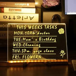 Glowing LED Drawing Board My Store