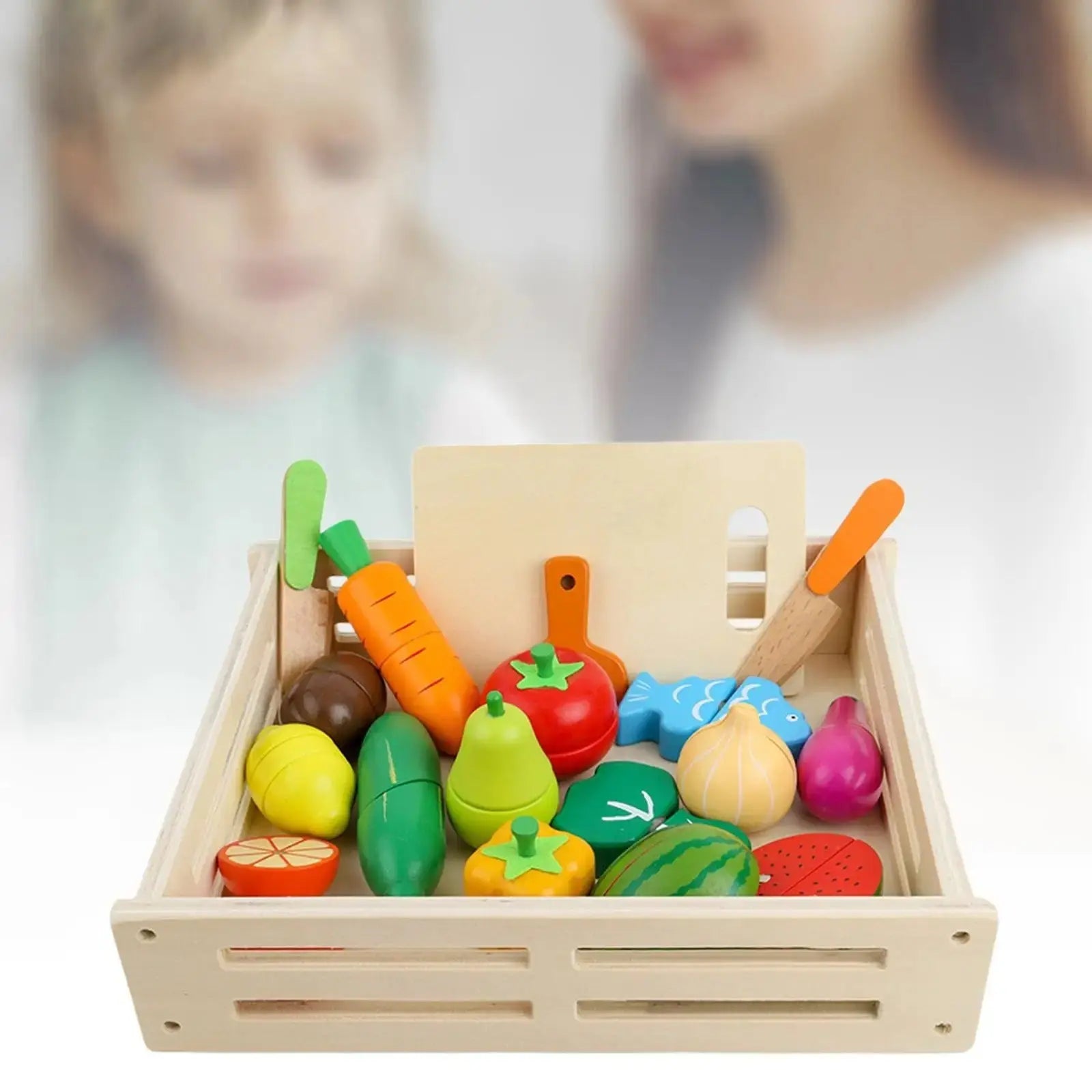 Wooden Fruit and Vegetable Box My Store