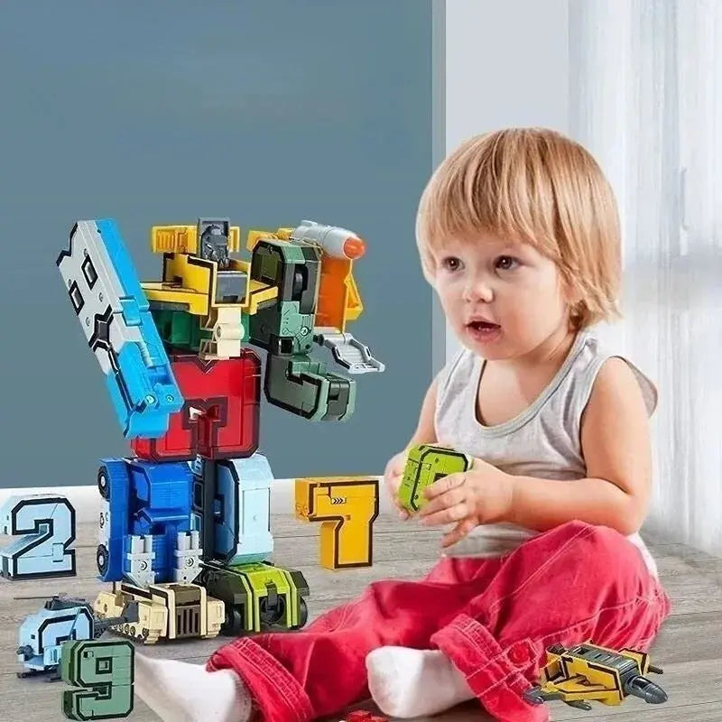 Construction Action Figure with Numbers My Store