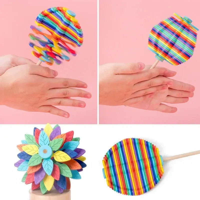 Wooden Spinner Toy - Enhance Relaxation and Concentration My Store