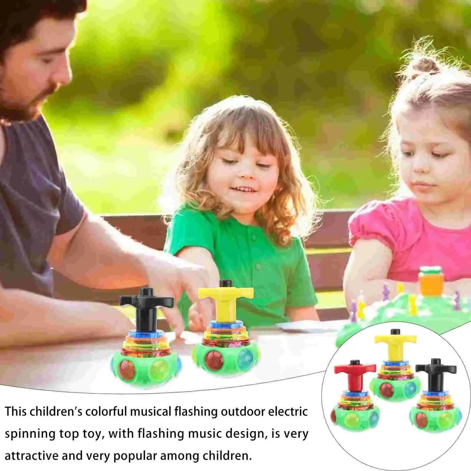 Glowing Spinning Top Toy My Store