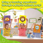 Alphabet Learning Cards with Animal Designs My Store
