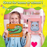 Alphabet Learning Cards with Animal Designs My Store