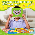 Alphabet Learning Cards with Animal Designs My Store