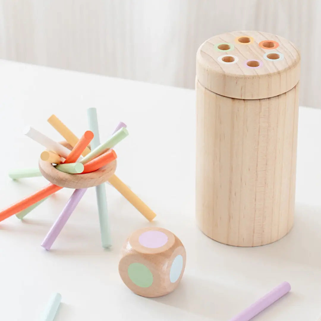 Montessori Colour Wooden Sticks Game My Store