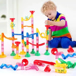 Building Block Marble Run Pillar Playset My Store