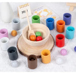 Montessori Sorting and Colour Recognition Wooden Set My Store