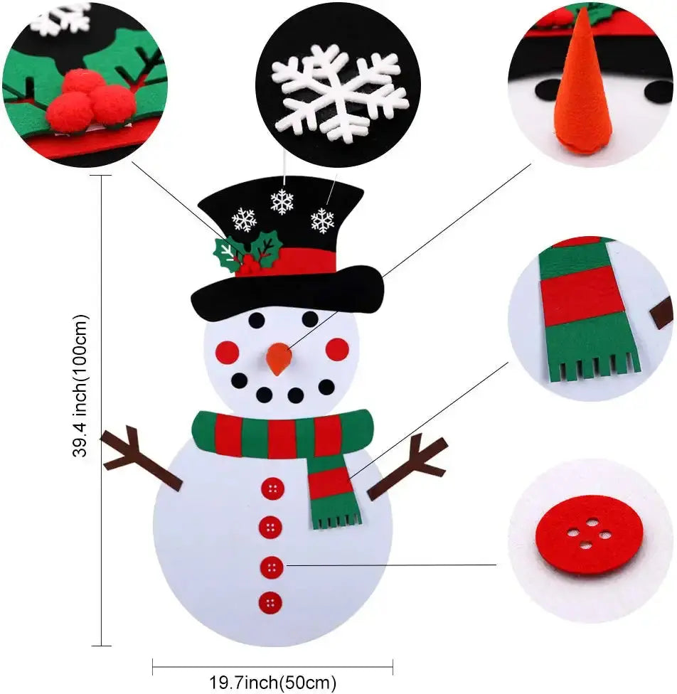 DIY Snowman – Craft Kit for Christmas Decoration My Store